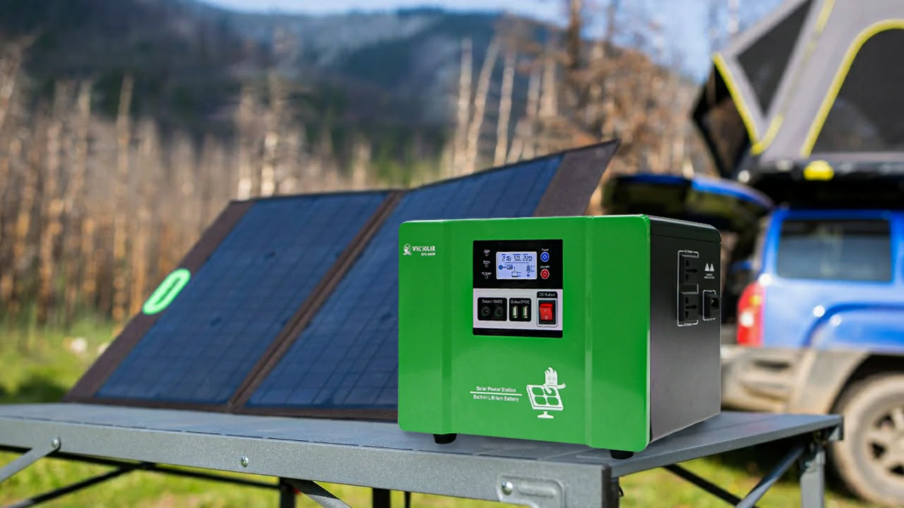 solar generator for camp